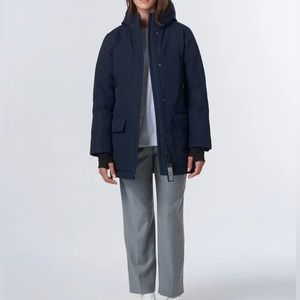 Norden Tova Oxford Parka - Classic Navy High Quality Winter Coat for women